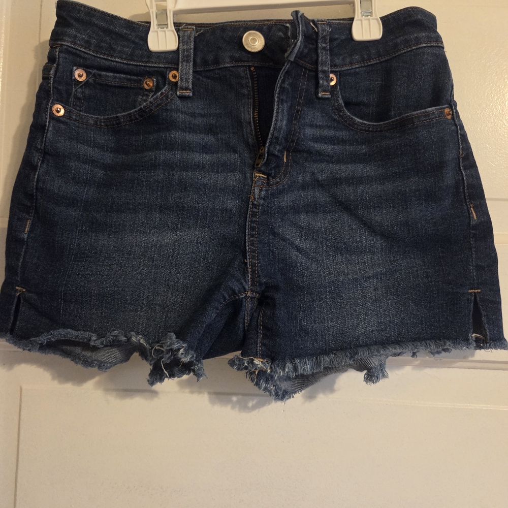 No Boundaries Dark Blue Jean Shorts